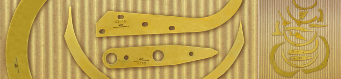 Grzebienie mosiężne Zenith Cutter