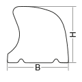 Profile MASTER Rubber